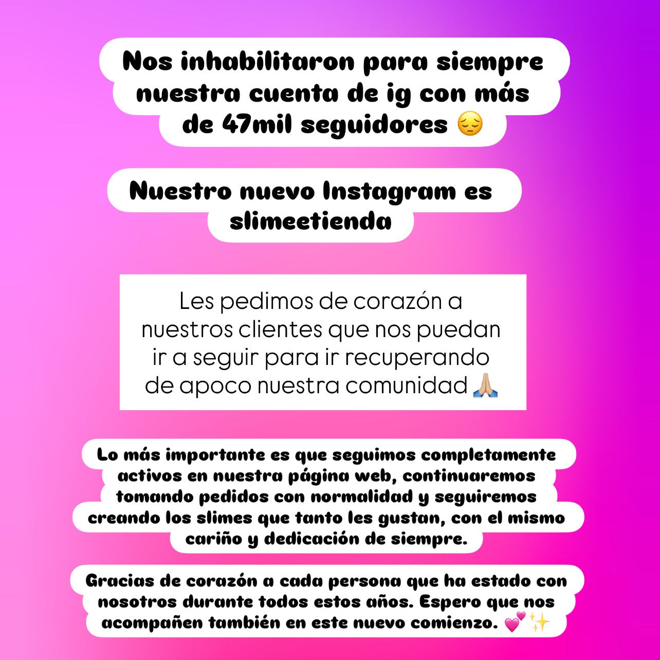 COMUNICADO
