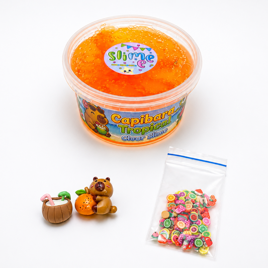 Capibara Tropical Clear Slime