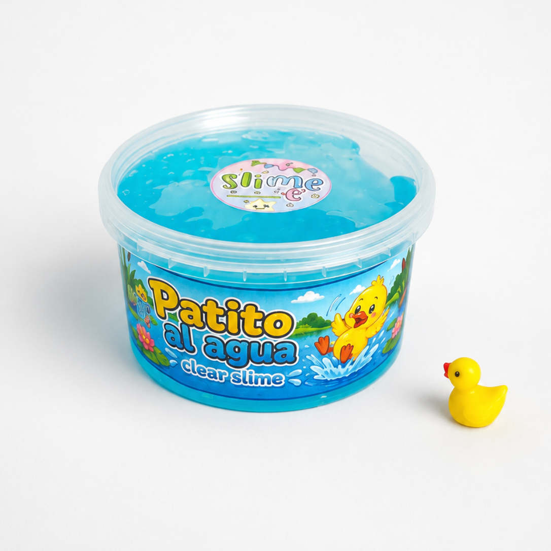 Patito al agua Clear Slime