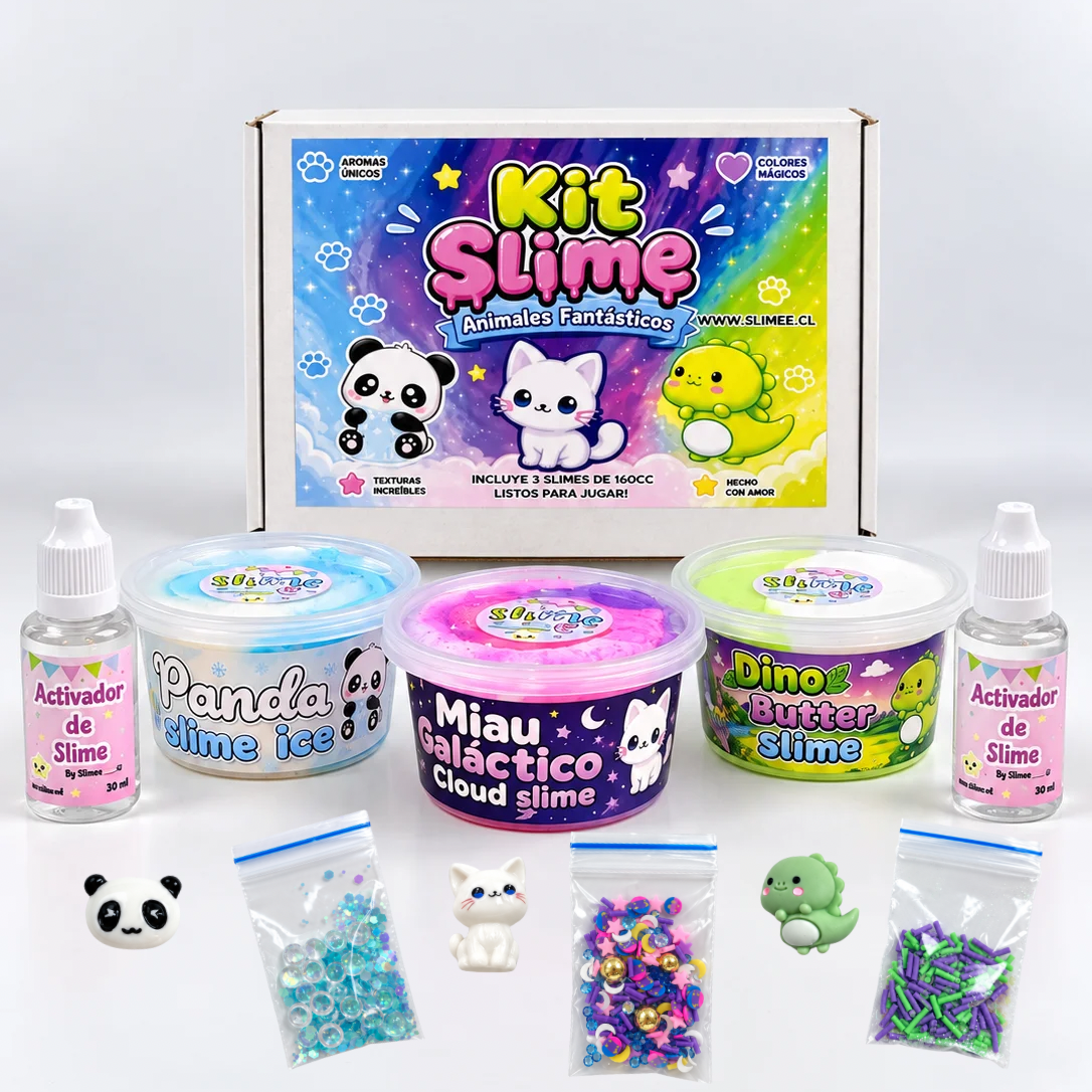 Pack Animales Fantásticos Slime e