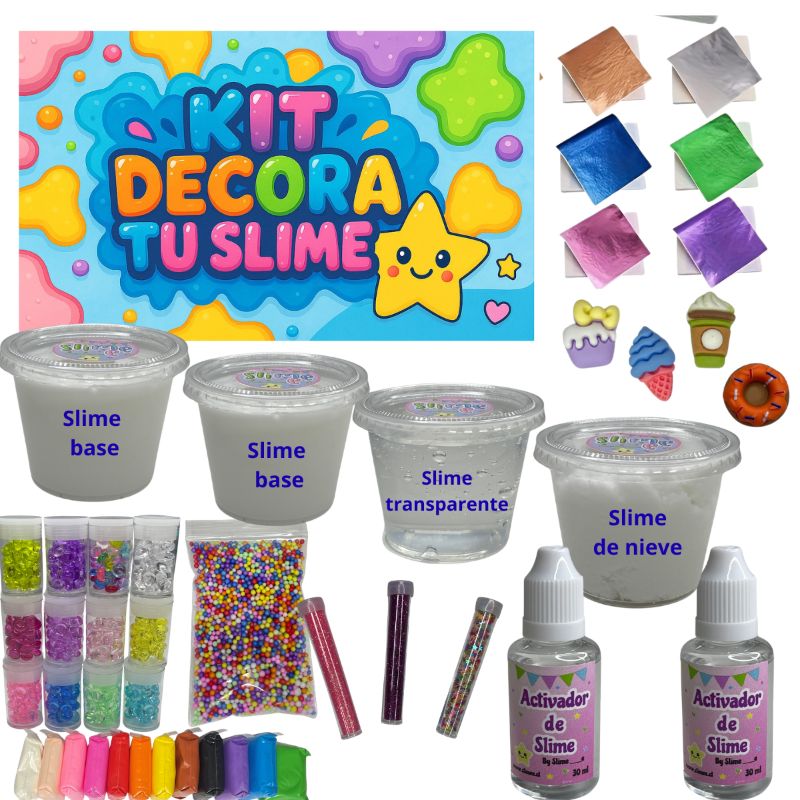 Kit Decora Tu Slime