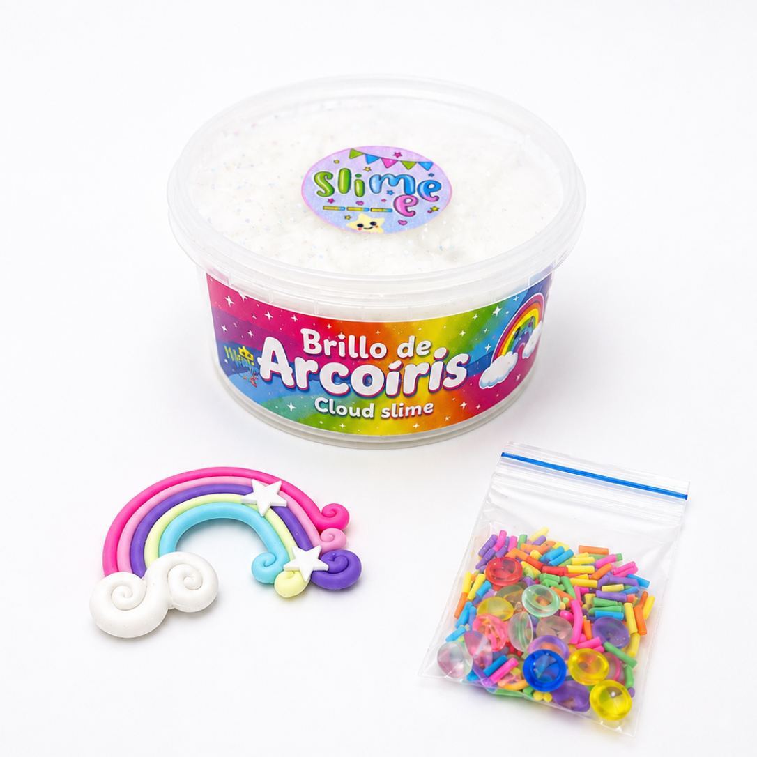 Brillo de Arcoíris Cloud Slime