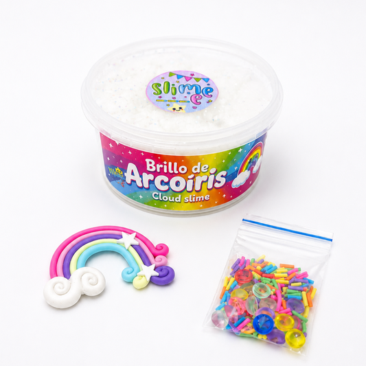 Brillo de Arcoíris Cloud Slime