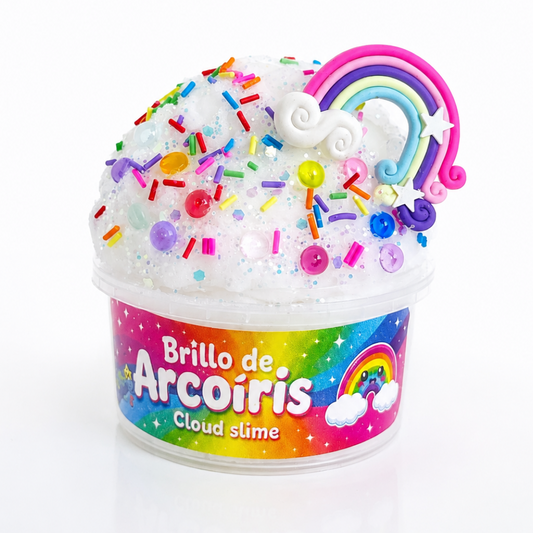 Brillo de Arcoíris Cloud Slime