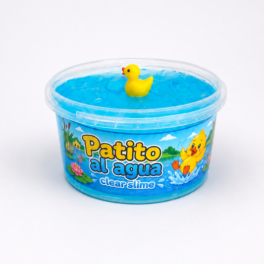 Patito al agua Clear Slime