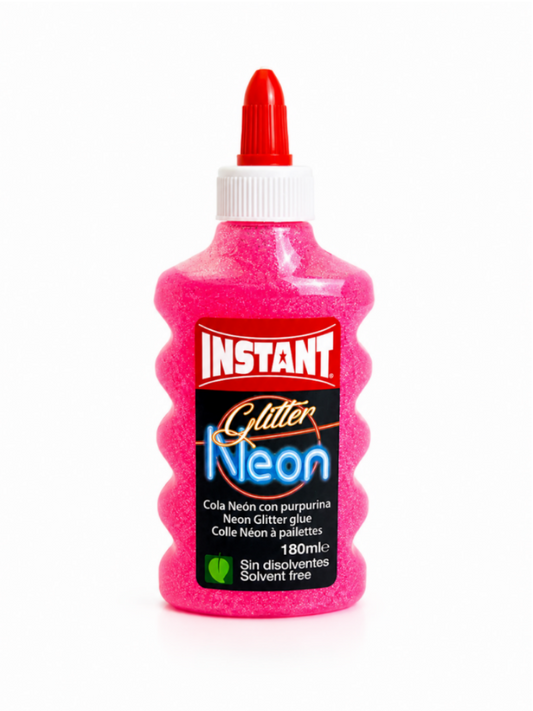 Pegamento Glitter Neón Instant 180 ml
